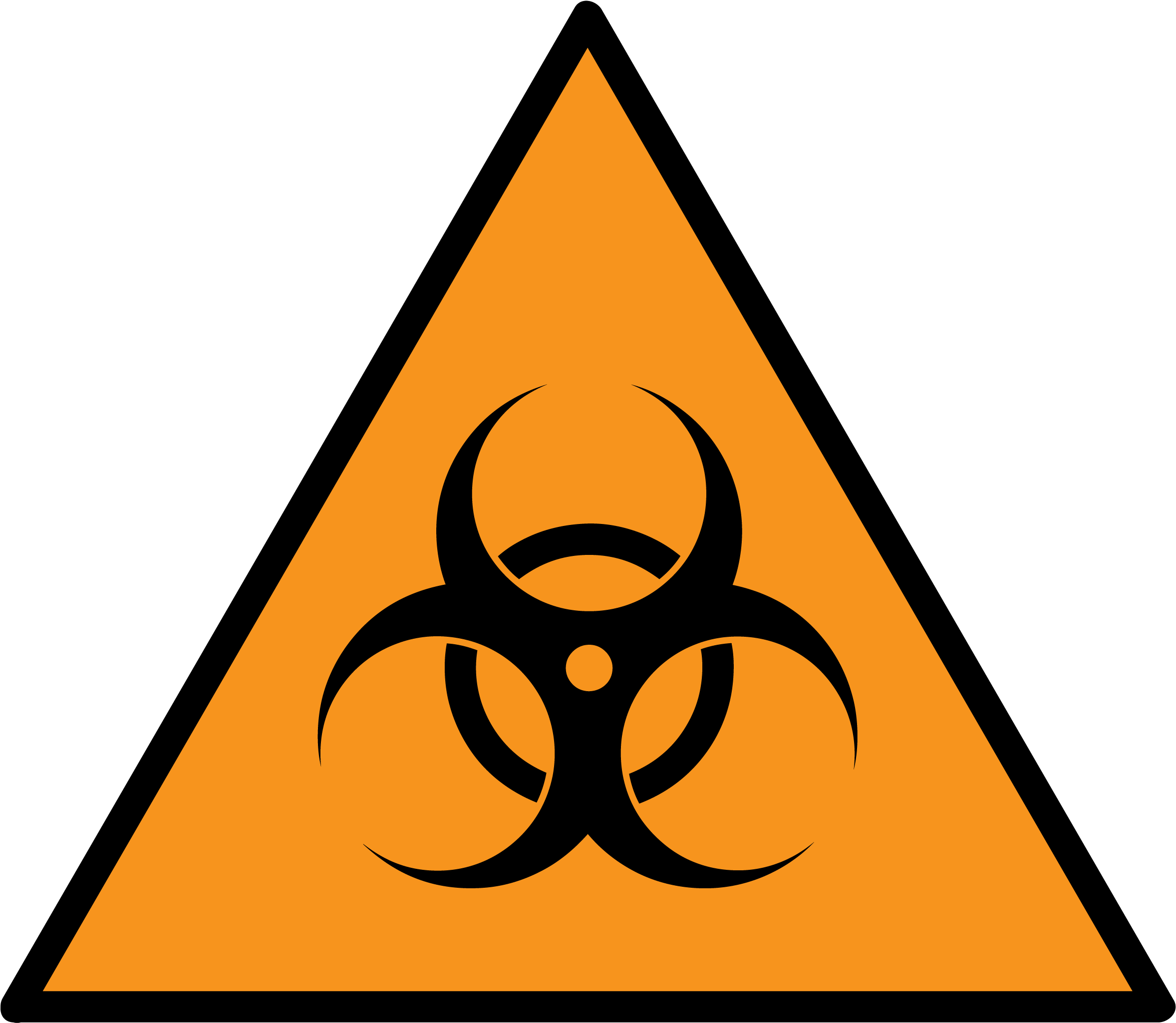 Biohazard Symbol Clipart (2500x2500), Png Download