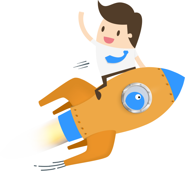 Male Clipart Sales Manager - Cartoon - Png Download (736x679), Png Download