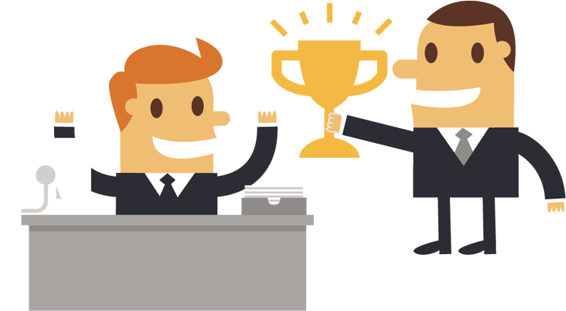 Outstanding Award Cliparts - Png Boss Transparent Png (800x440), Png Download