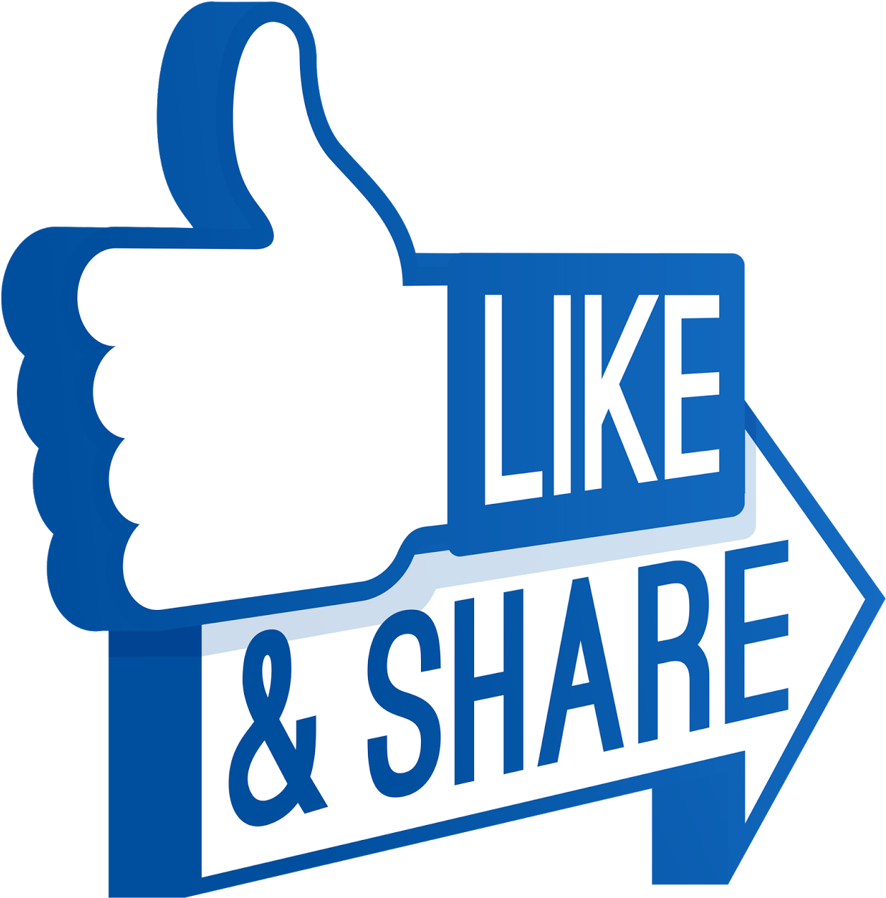 Download Clip Art Clip Art For Facebook Like And Share Icon Png Transparent Png (70585