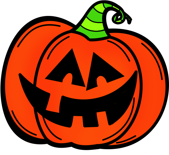 Collection Of Jack O Lanterns Clipart High Quality, - Halloween Jack O Lantern Clipart - Png Download (648x624), Png Download