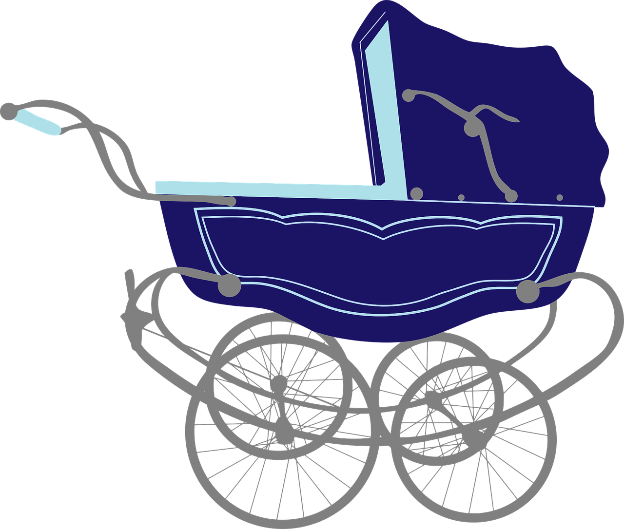 Clip Arts Related To - Baby Stroller Png Transparent Png (778x660), Png Download
