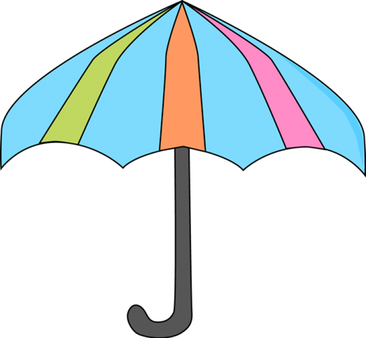 Permalink To Umbrella Clip Art Free Food Clipart - Free Umbrella Clipart - Png Download (728x673), Png Download