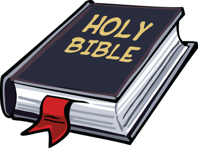 Bible Clipart Cartoon - Bible Clip Art - Png Download (640x480), Png Download