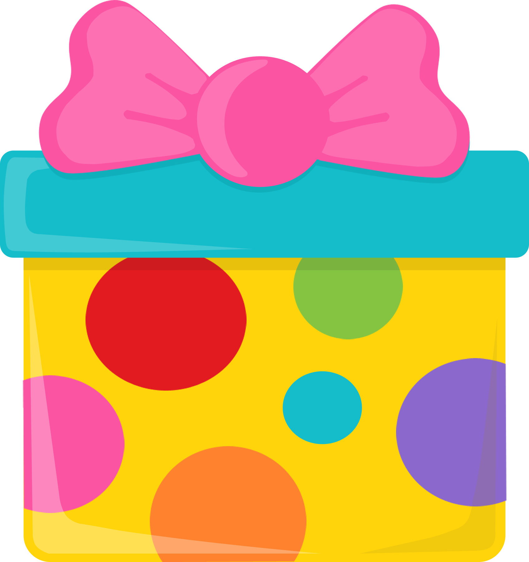 Photo By @daniellemoraesfalcao - Birthday Gift Clip Art - Png Download (1695x1800), Png Download