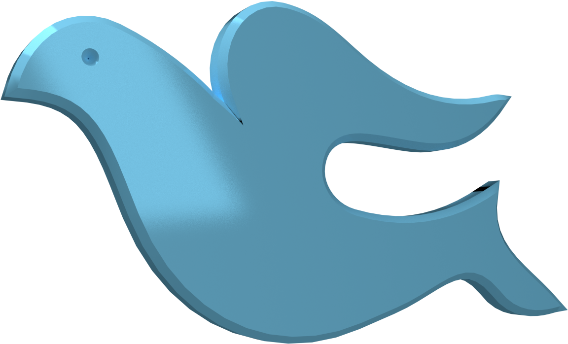 Dove Symbol Png - Dolphin Clipart (1600x1200), Png Download