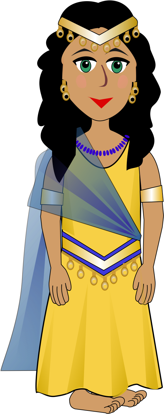 Delilah Bible Ruth Female Clip Art - Delilah Cartoon - Png Download (901x1503), Png Download