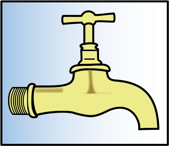 Water Faucet Clipart - Tap Clipart - Png Download (800x618), Png Download