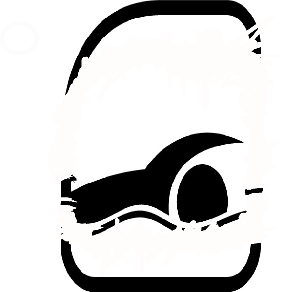 Swimmer 2 Clip Art - Piscina Icono Negro Png Transparent Png (582x600), Png Download