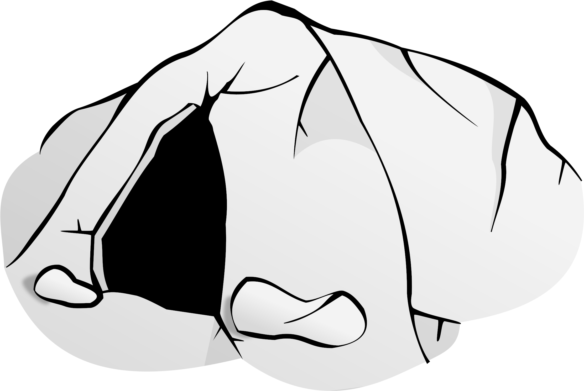 Rpg Map Symbols - Cave Clip Art - Png Download (800x800), Png Download