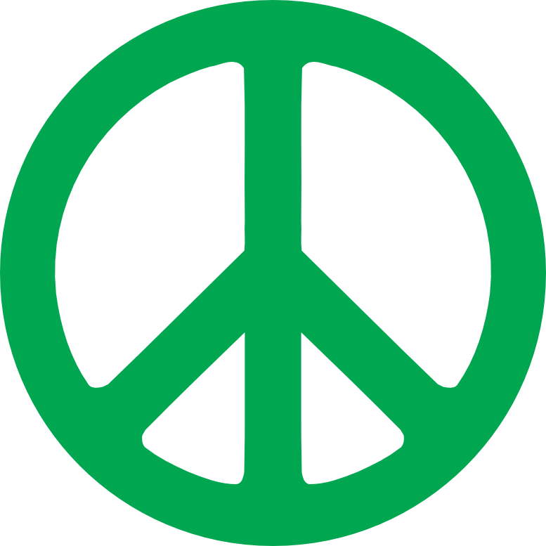 50 Clip Art - Peace Sign Clipart - Png Download (777x777), Png Download