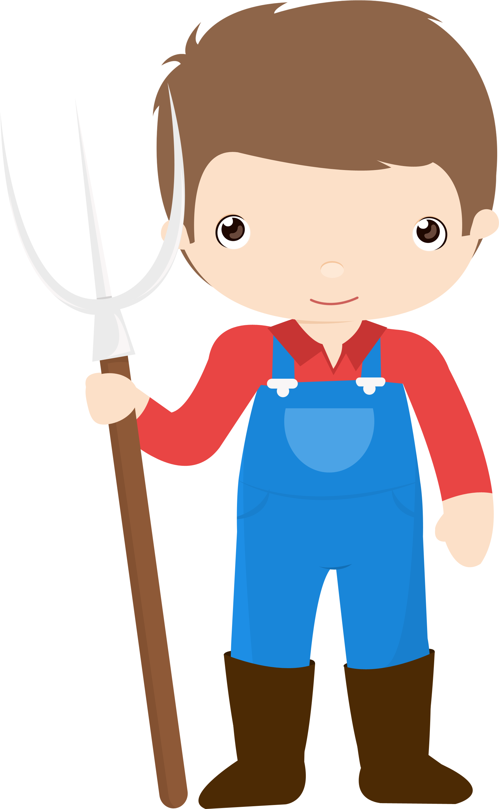 Collection Of Farmer Png High Quality - Farmer Clipart Transparent Png (2200x2942), Png Download