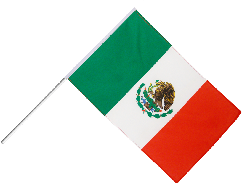 Mexican Flag Waving Clipart Clipartfest - Ruffin Flag Company 3' X 5' Mexican Flag - Png Download (1000x749), Png Download