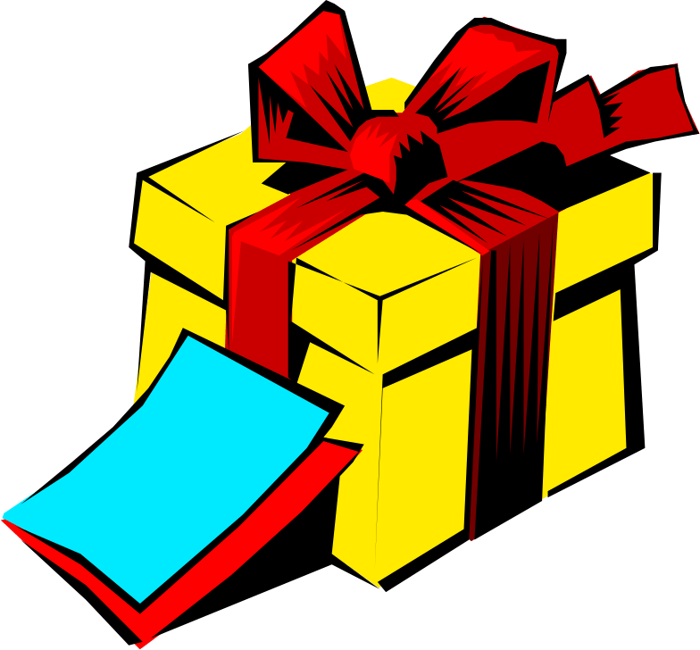Gift Clipart - Png Download (784x728), Png Download