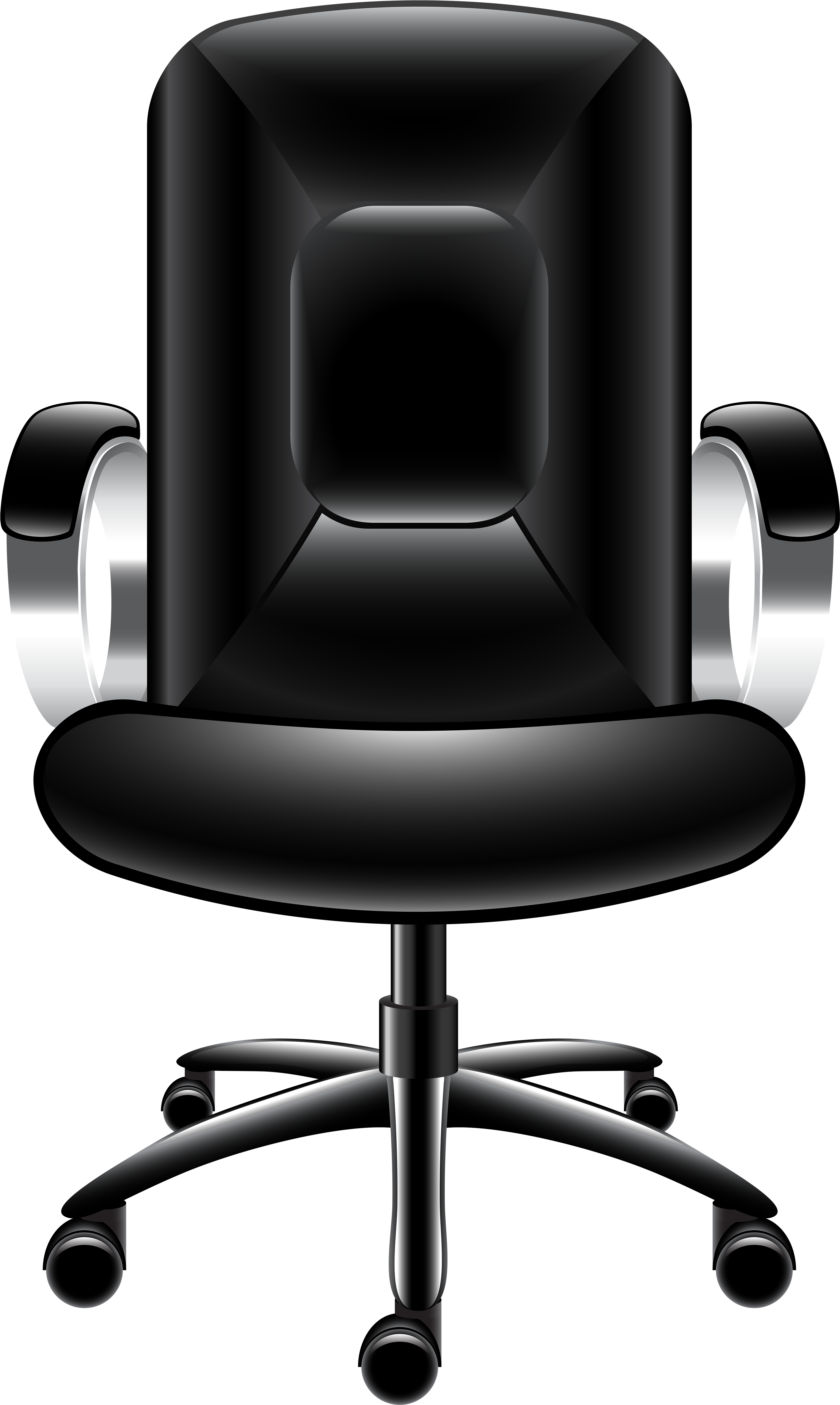 Desk Chair Clip Art - Png Download (3587x6000), Png Download