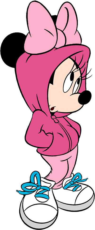 Teenage Minnie New - Cartoon Clipart (409x973), Png Download