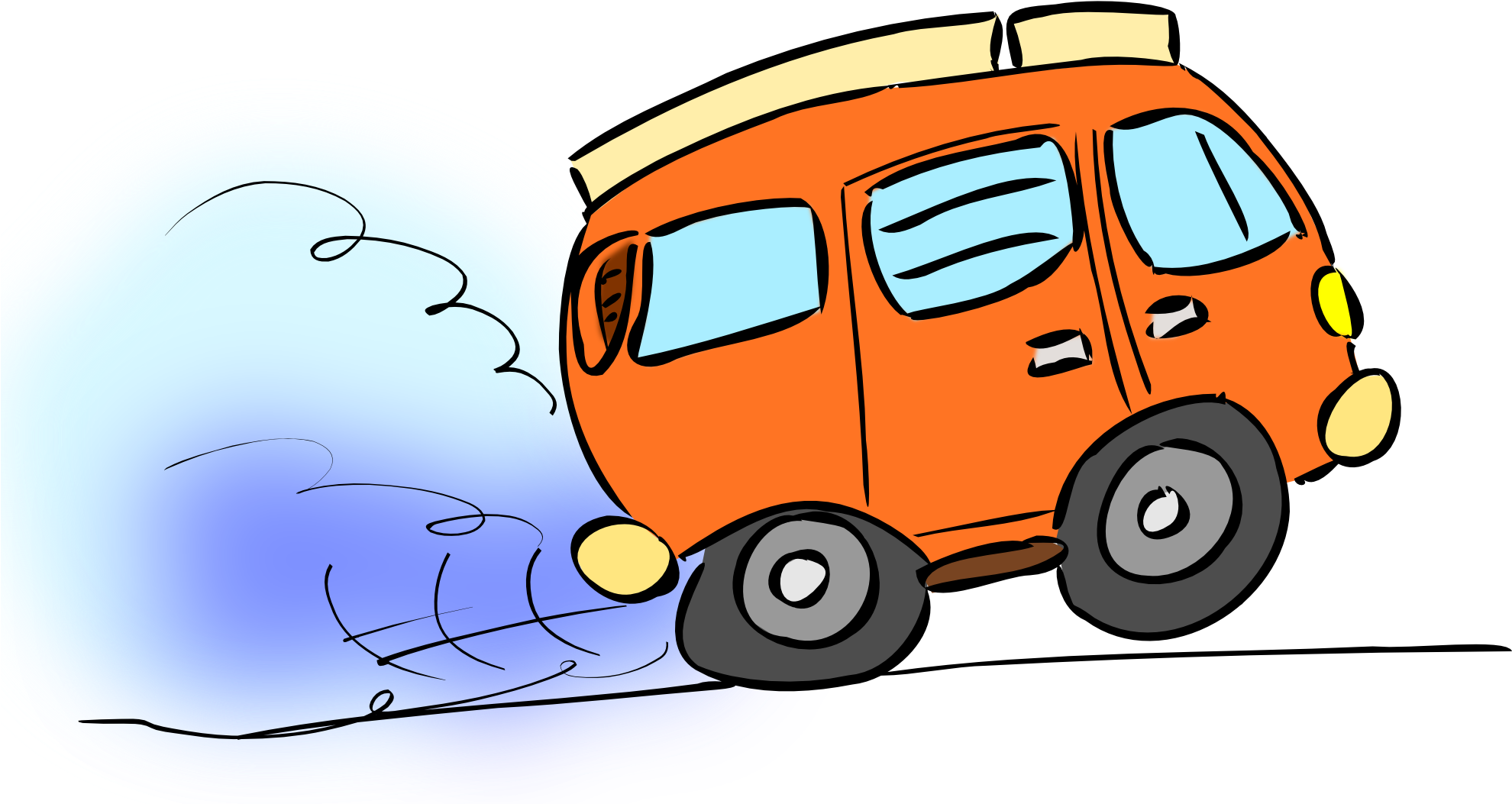 Clipart Info - Minibus Clipart - Png Download (1979x1085), Png Download