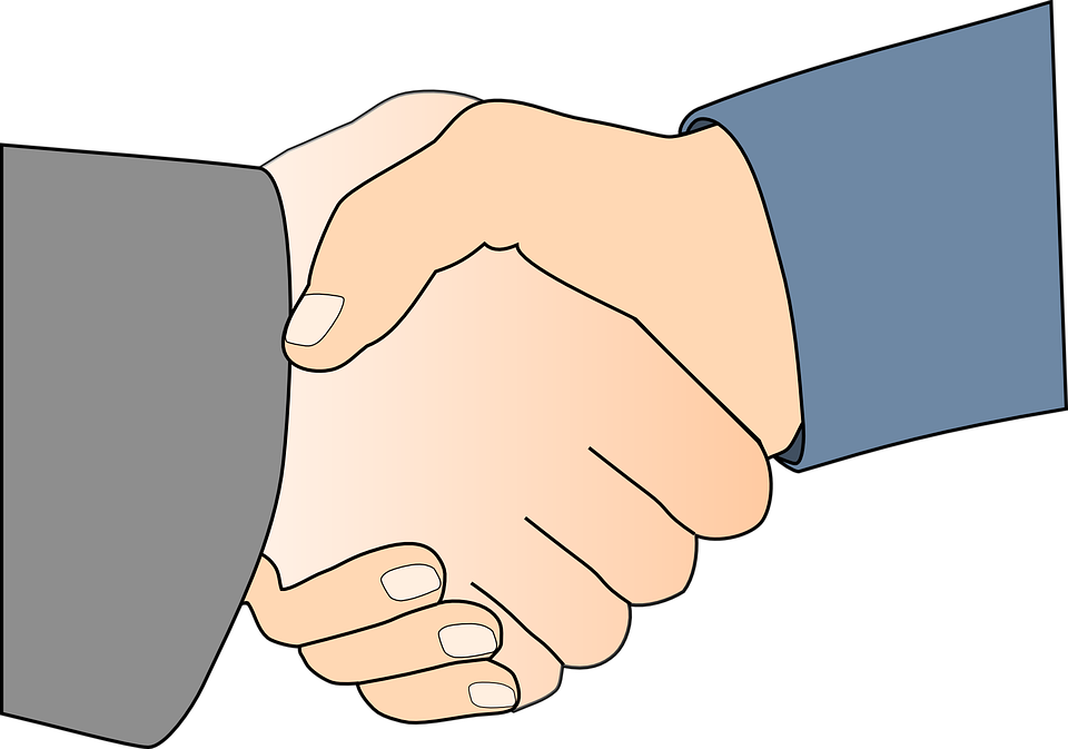 Download People Shaking Hands Clip Art Clipart Handshake - People Shaking Hands Clip Art - Png Download (899x631), Png Download