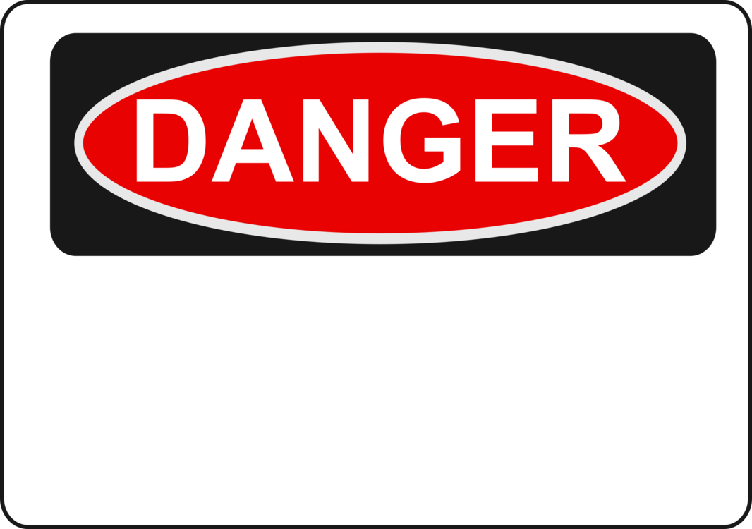 These Could Be The Two Most Important Charts For The - Danger Safety Sign Clipart (1000x708), Png Download