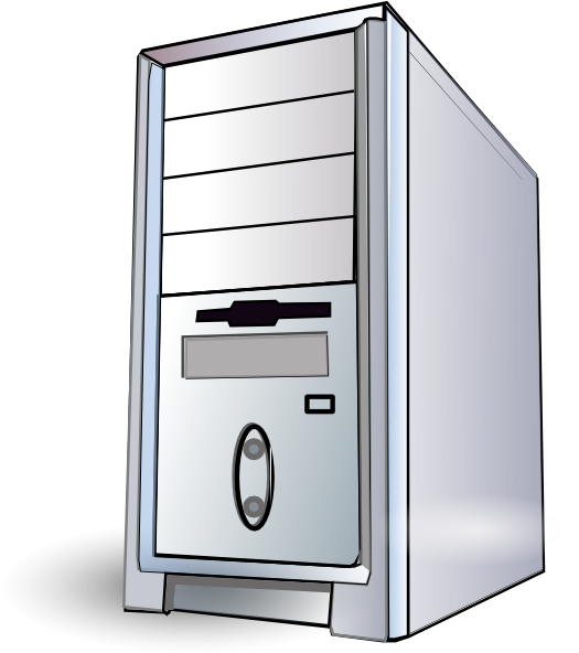 Image For Free Pc Box Technology Clip Art - Microsoft Windows Server 2008 Terminal Services - 5 - Png Download (546x598), Png Download