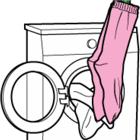 Socks Clipart Washing - Laundry - Png Download (640x480), Png Download