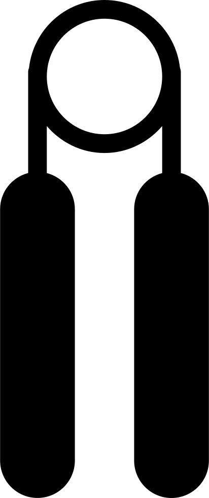 Pressure Dumbbell Comments - Illustration Clipart (412x980), Png Download