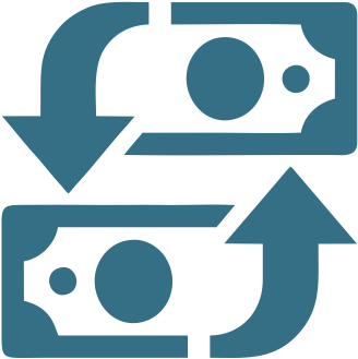 Transactions Logo - Fund Transfer Icon Png Clipart (658x658), Png Download