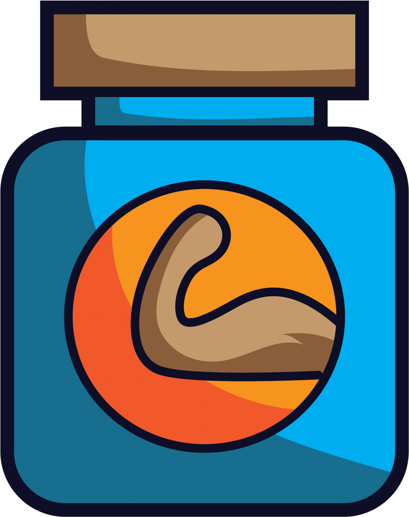 Plant Protein - Supplement Powder Clipart - Png Download (1999x1999), Png Download