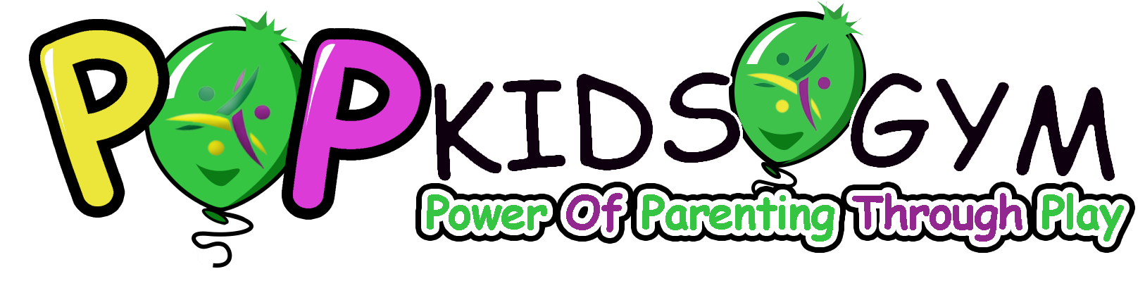 Pop Through Play Kids Gym - Child Clipart (2181x772), Png Download