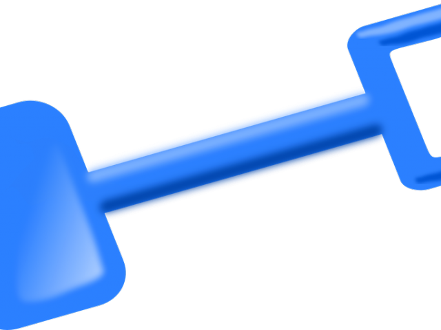 Shovel Clipart Toy Shovel - Toy - Png Download (640x480), Png Download