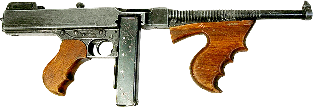 Shotgun Clipart Machine Gun - Machine Gun - Png Download (1160x514), Png Download