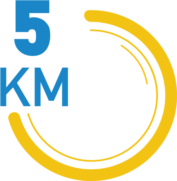 Instructions - 5km Marathon Clipart (600x600), Png Download