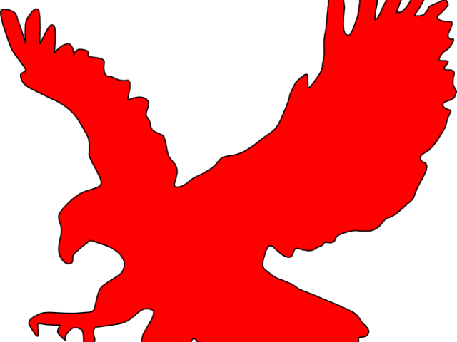 Eagle Clipart Red - Blue Eagle - Png Download (640x480), Png Download