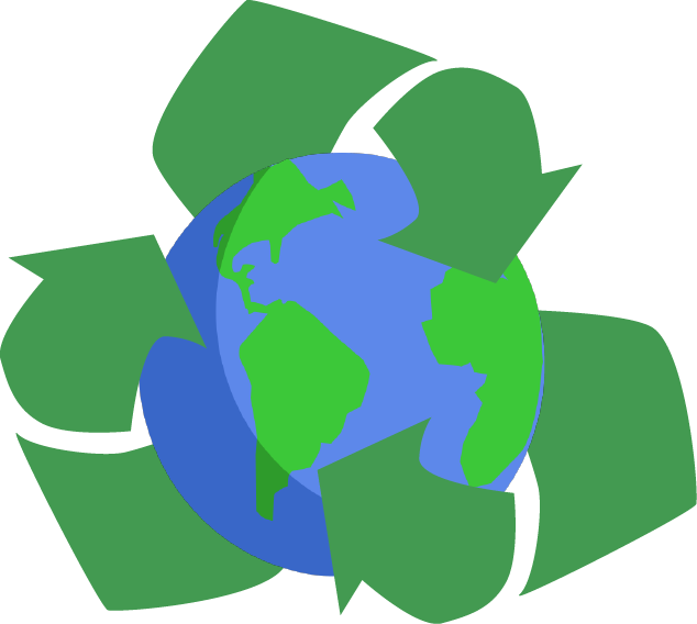 Recycled Fashion Show - Recycling Clip Art - Png Download (634x568), Png Download