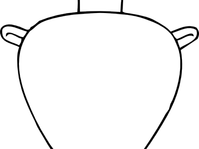Clipart Royalty Free Library Template Gallery Large - Vase For Coloring Clipart - Png Download (640x480), Png Download