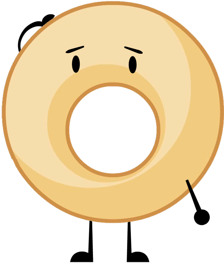 Doughnut Clipart Colorful - Doughnut - Png Download (725x850), Png Download