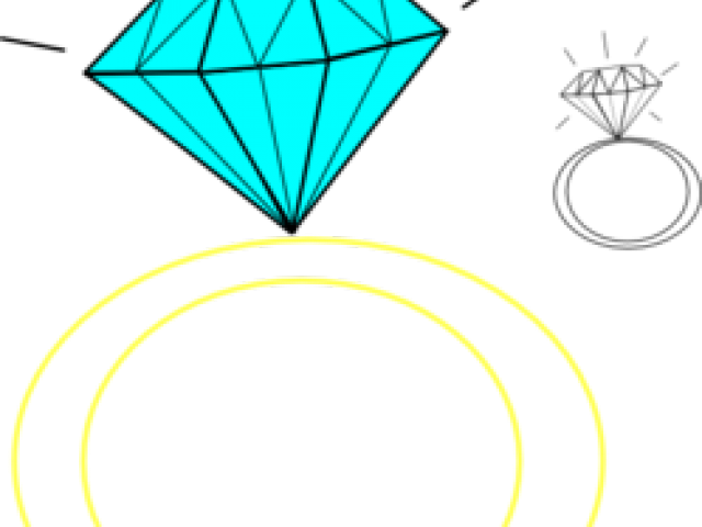 Gems Clipart Small Diamond - Clip Art - Png Download (640x480), Png Download