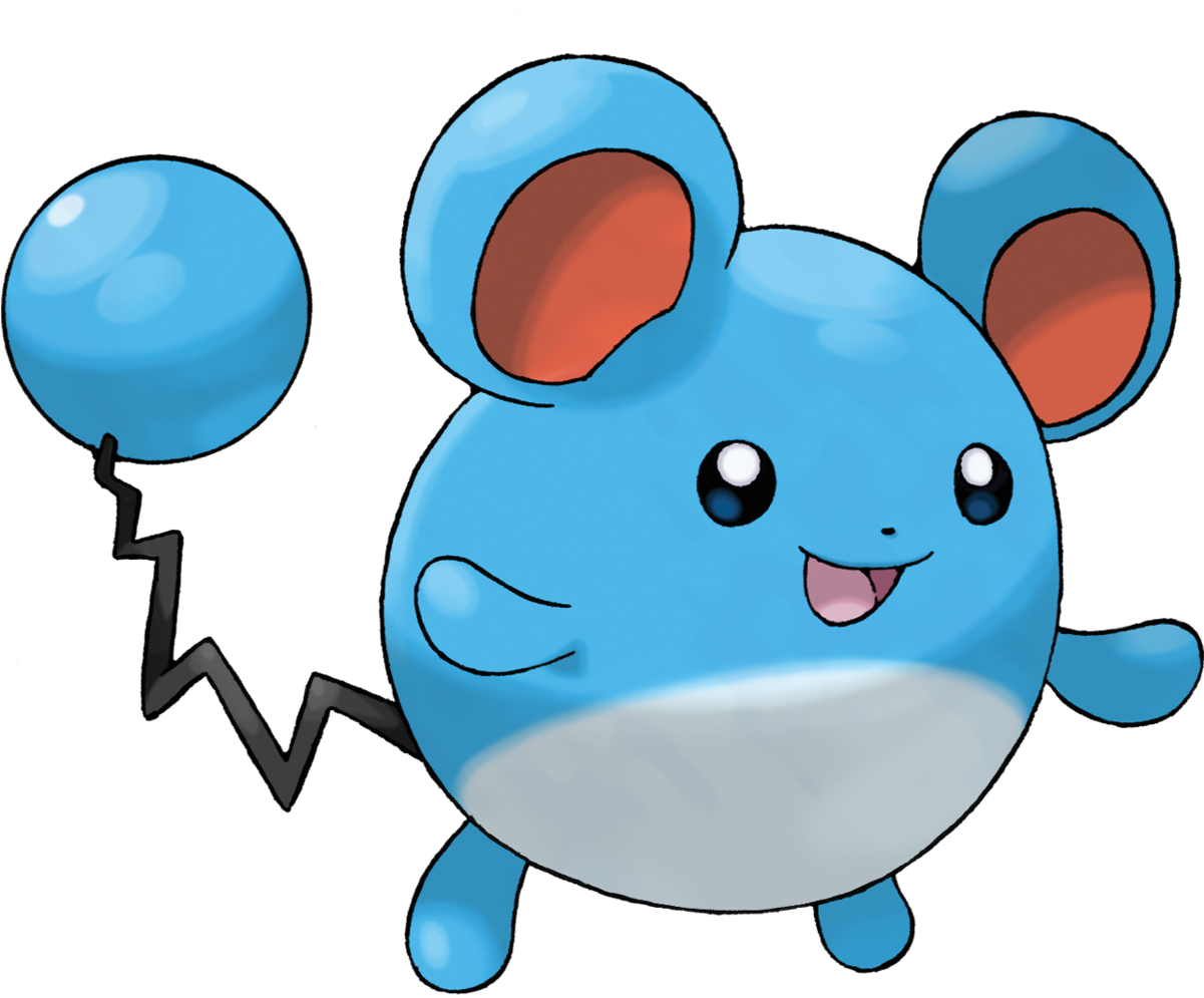 183marill - Pokemon Marill Clipart (600x600), Png Download