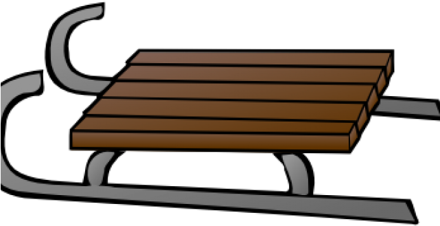 Sleigh Clipart Clip Art - Slee Clipart - Png Download (640x480), Png Download