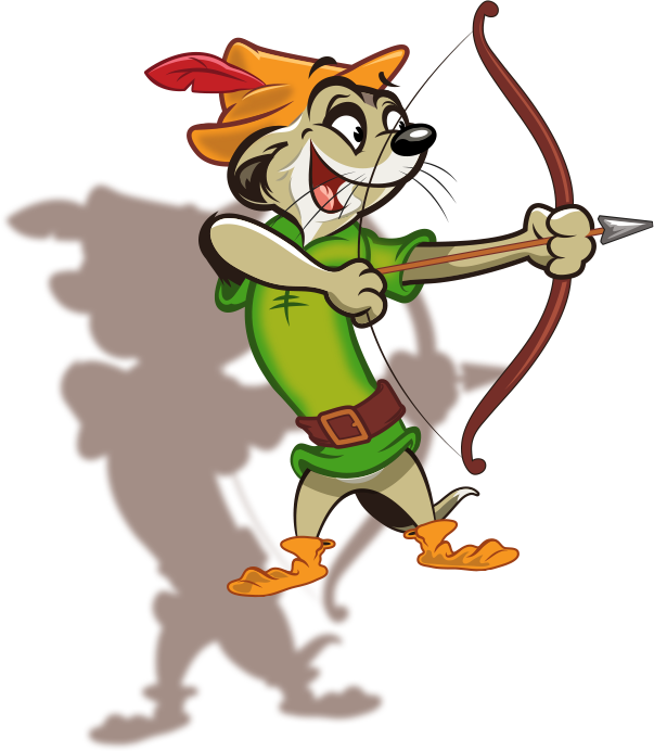 Breakout Friar Tuck - Cartoon Clipart (603x692), Png Download
