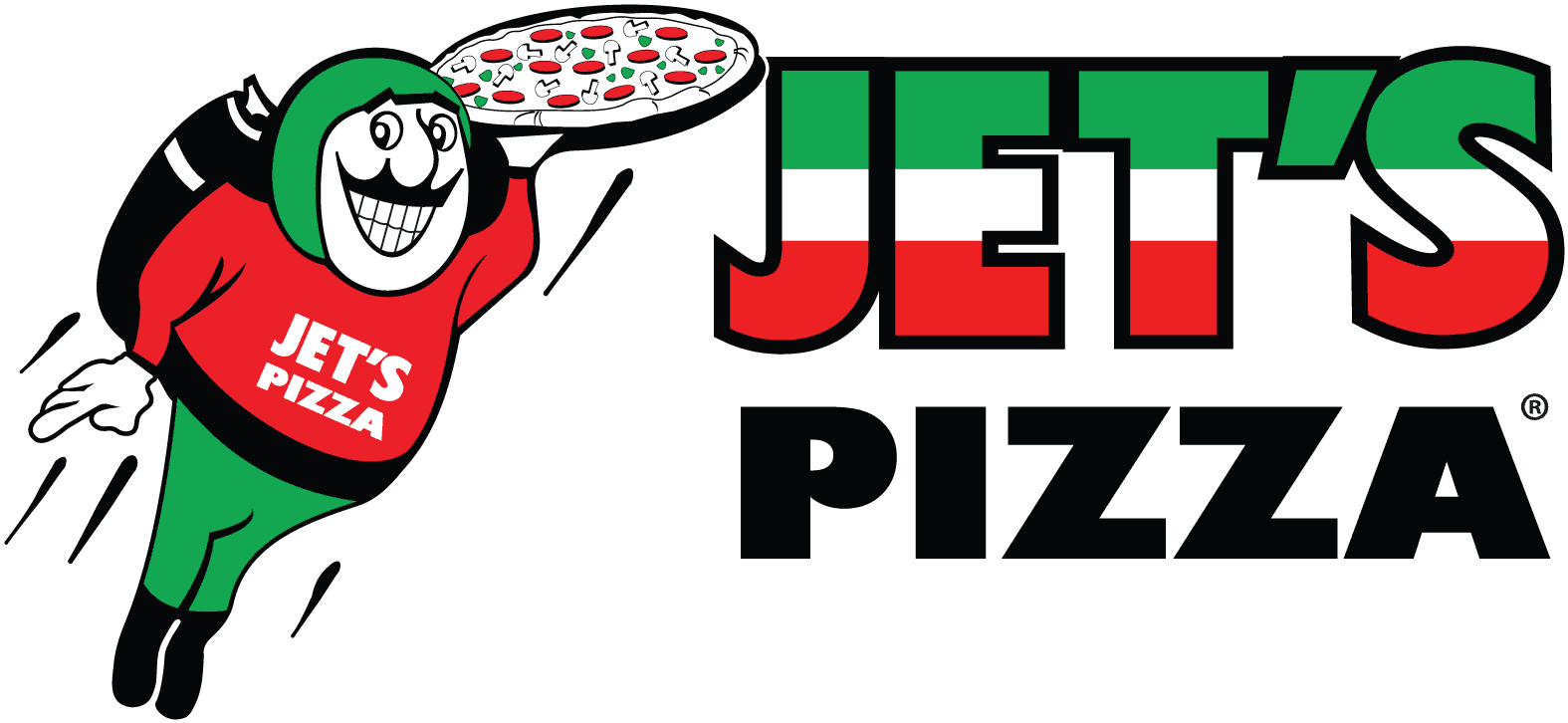 Jet's Pizza Png Logo Clipart (1650x900), Png Download