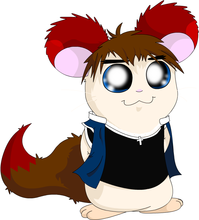 Mike The Hamster - Cartoon Clipart (850x800), Png Download