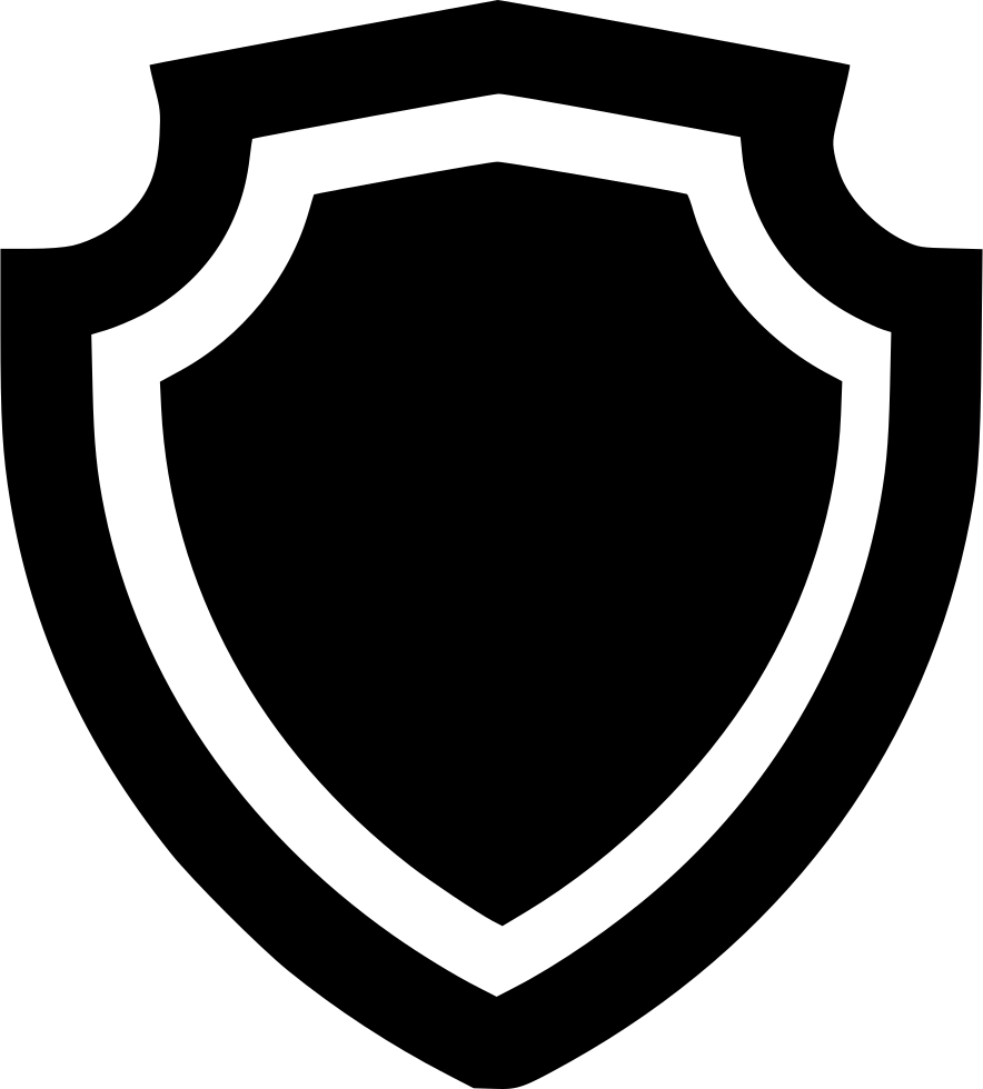 Clipart Shield Security Shield - Public Domain Shield Icon - Png Download (884x980), Png Download