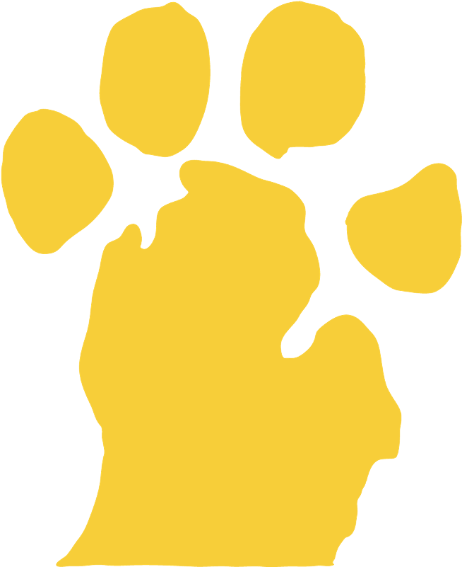 Golden Retriever Rescue Of Michigan Clipart (800x800), Png Download