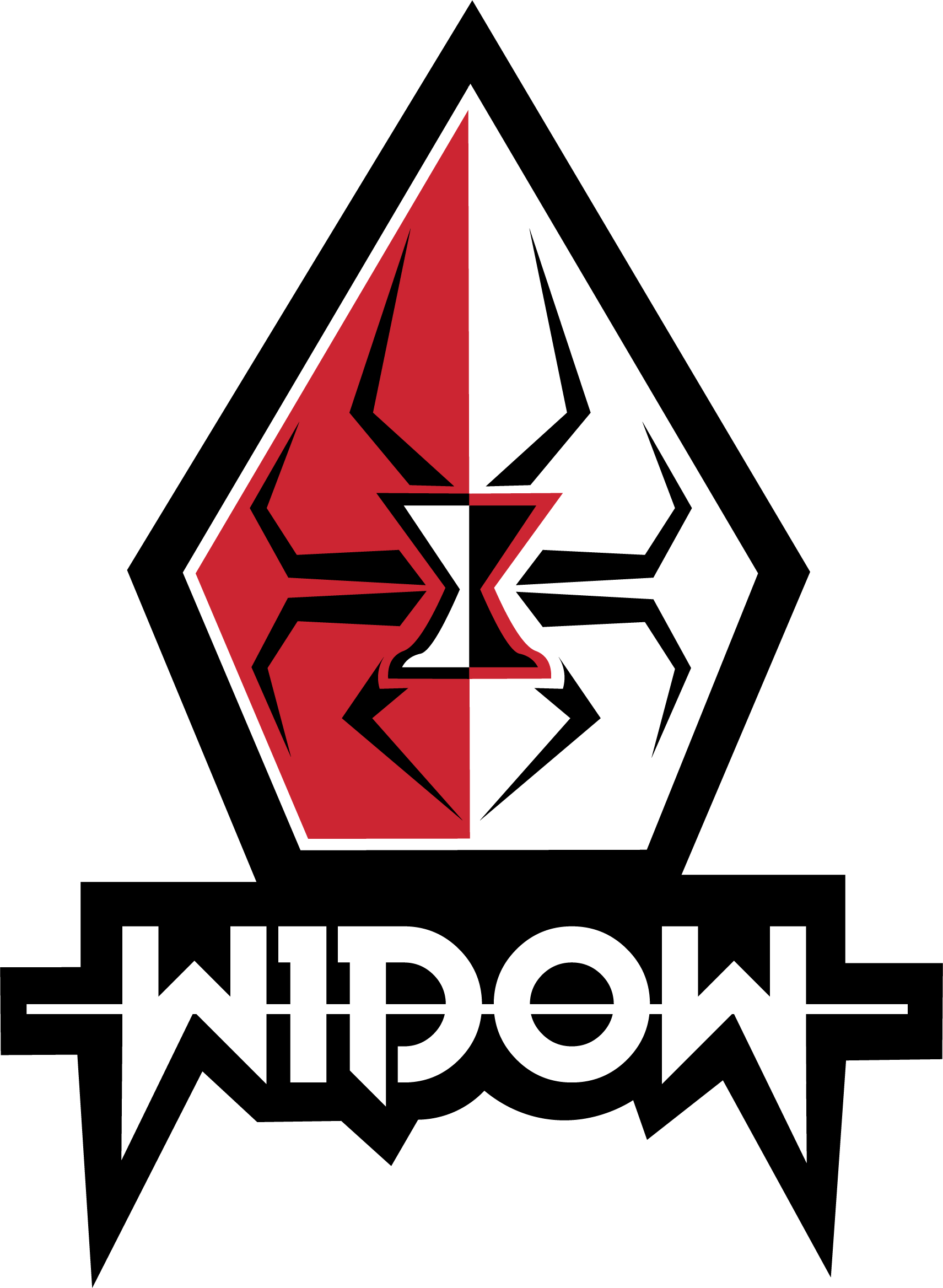 'widow' Combination Mark Practice On Behance - Widow Clipart (1711x2337), Png Download