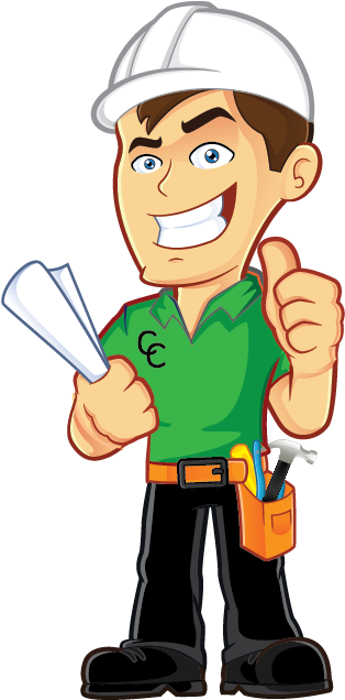 Facts To Follow Hiring Commercial Flat Roofing Contractors - Construction Worker Characters Clipart (486x694), Png Download