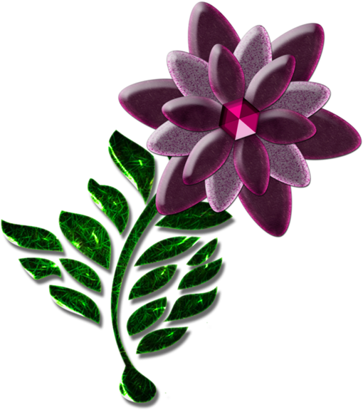 0, - Png Transparent Jewellery Flowers Clipart (547x600), Png Download