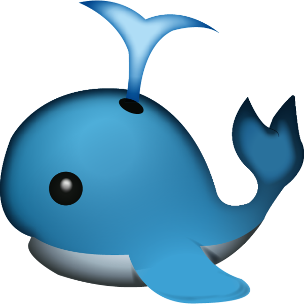 Download Spouting Whale Emoji Emoji Island Free Hawaiian - Whale Emoji Clipart (600x600), Png Download