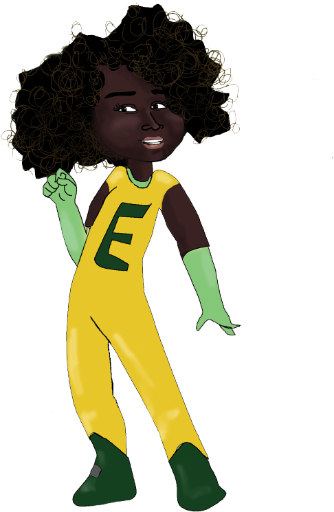 That Hates Her Dark Skin - Cartoon Clipart (1000x1000), Png Download