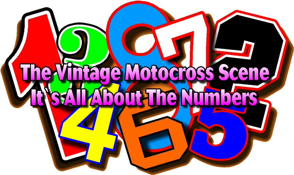 Vintage Motocross Race Numbers Classicdirtbikerider - Motocross Clipart (1024x637), Png Download